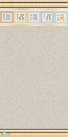 Sims 2 — My Teddy - Wall #1 by Kyrian — Made to match the Teddy Bears nursery set. Look for my other sets coming soon!