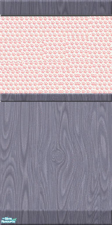 Sims 2 — Pink Panther wall panel 1 by ead425 — made for studious bedroom set - pink panther