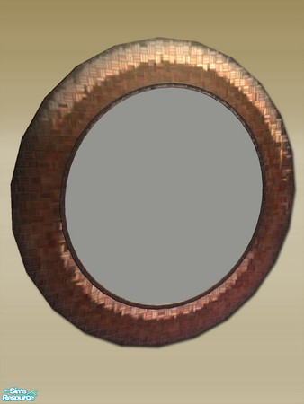 Sims 2 — Modern Hall Mirror - Rec 01 by Shakeshaft — Part of a recolour of my Modern First Impressions Set, with the wood