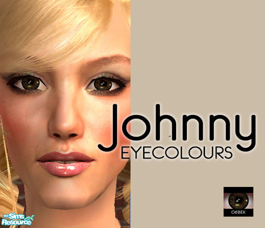 Sims 2 — Johnny Eyes - Individual Item by 06bek — 