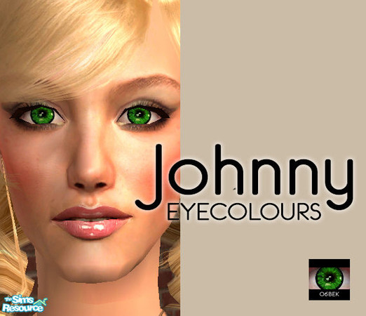 Sims 2 — Johnny Eyes - Individual Item by 06bek — 