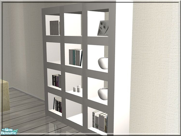 Sims 2 — Green Life LivingRoom Set - Veronnlivingbookcase by Veronn — Green Life LivingRoom Set Recolor:By Veronn