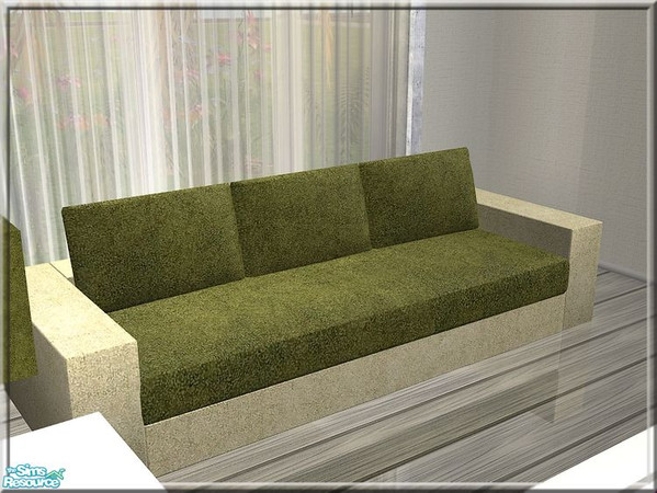 Sims 2 — Green Life LivingRoom Set - Veronnlivingsofa by Veronn — Green Life LivingRoom Set Recolor:By Veronn