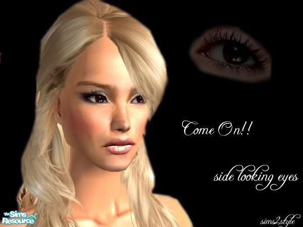Sims 2 — COME ON!! side looking eyes by simseviyo — My newest set for you