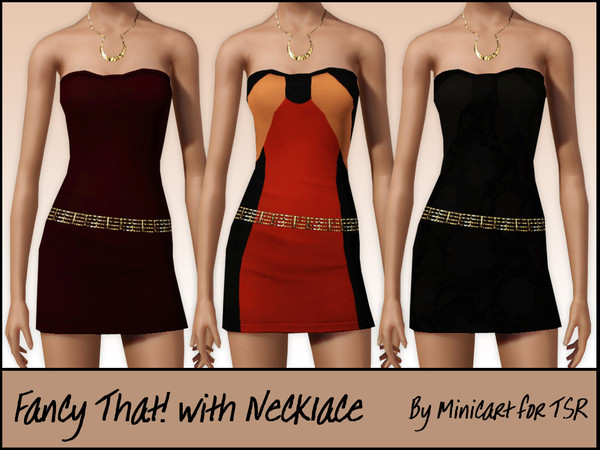 Sims 3 — MinicartTSR_FancyThatNecklace by minicart — 