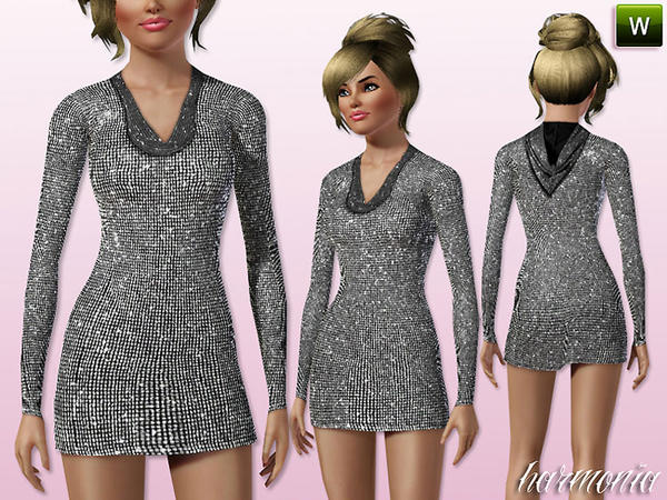 The Sims Resource - Sleepwear with bow for teens