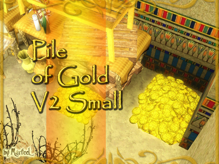 The Sims Resource Pile of Gold Small