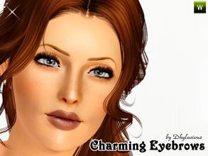 Sims 3 — Charming Eyebrows by dhylaciouz — Hiya! My second eyebrows ^^ Gender: Female - Male Age: Teen - Elder 1 colour