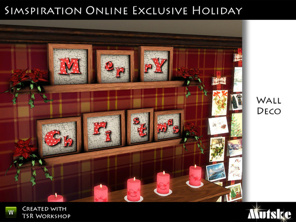 Sims 3 — Merry Christmas Picures by Mutske — Made by Mutske@TSR.