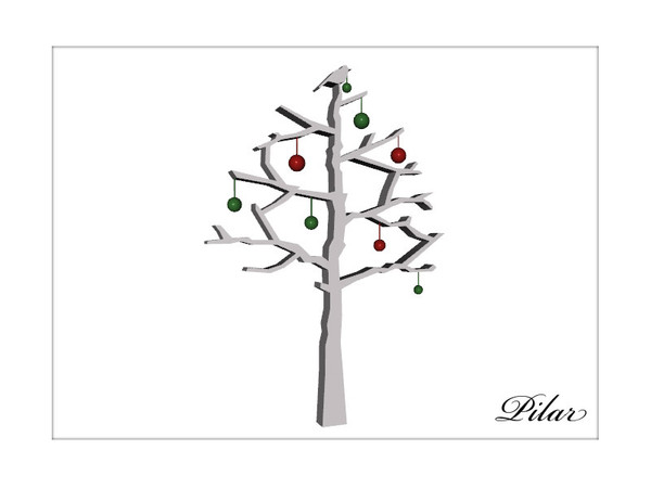 Sims 3 — SculptureAbetoWhite by Pilar — Creado por Pilar para sims3