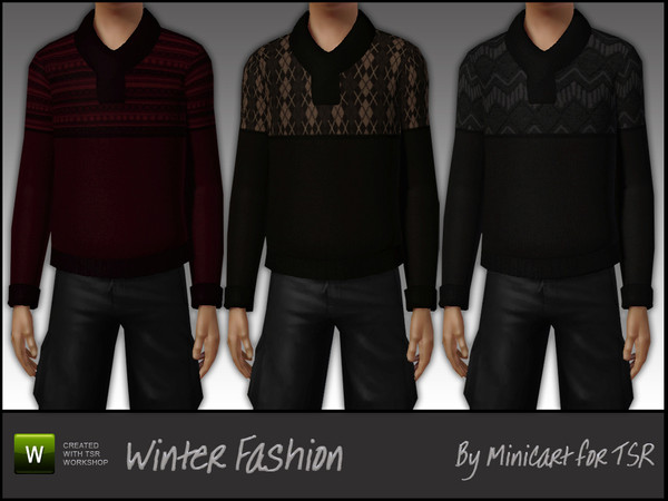 Sims 3 — MinicartTSR_WinterFashion by minicart — 