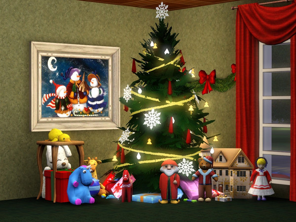 Sims 3 — Let it Snow by spitzmagic — Let it Snow Painting