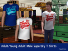 Sims 3 — Superdry Warrior T Shirts - Male by sapphiress — These are some of Superdry's Warrior Entry T Shirts, as seen