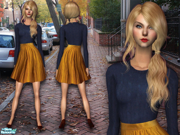 Sims 2 — Back to December by txprincessshan2 — Outfit worn by Taylor Swift while shopping in NYC Ralph Lauren Black Label