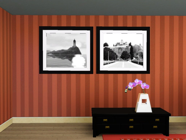 Sims 3 — Medium Landscape Picture by spladoum — Modern Elegance from your Sims' neighborhoods. All meshes by RicciNumbers