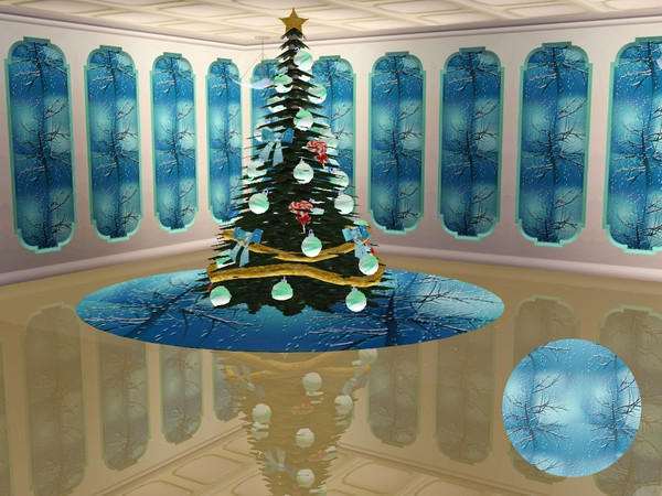 Sims 3 — marcorse_xmas landscape pattern by marcorse — Bare trees in a snowfall make a nice alternative for Christmas