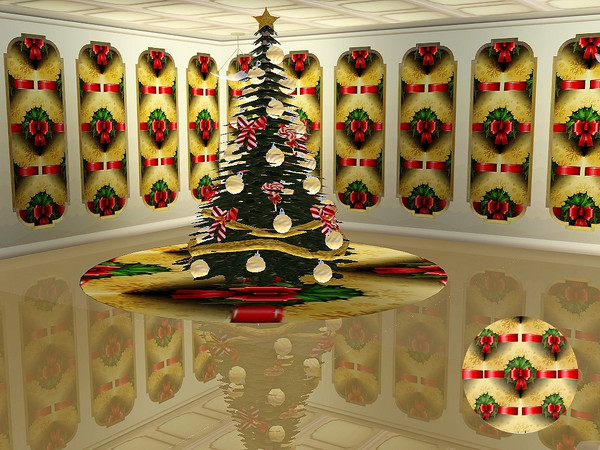 Sims 3 — marcorse_holly bow pattern by marcorse — Probably the most widely recognised symbol of the yuletide season -