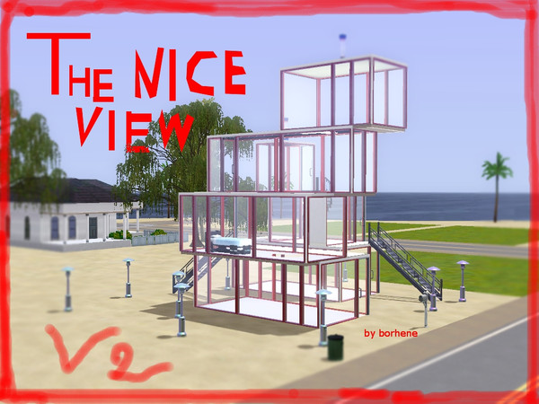 Sims 3 — the nice view v2 by borhene — it's a smaller version of on of my best lots the nice view it has all the nesseary