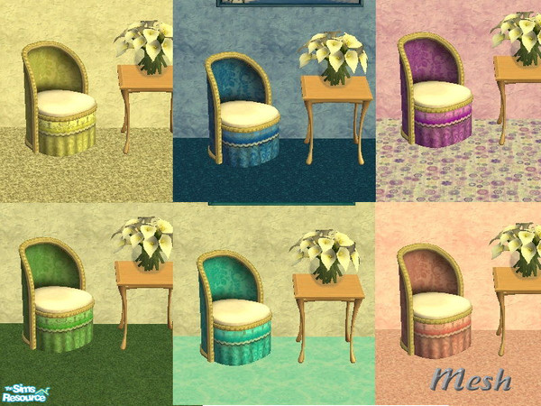 Sims 2 — Parsimonious Chair Recolors by zaligelover2 — Parsimonious monte carlo armchair recolors.