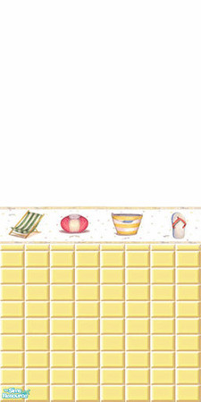 Sims 2 — Beach House by omeninos — Beach House Halftile