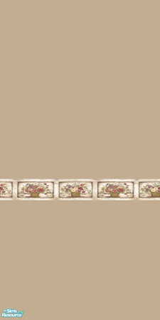 Sims 2 — Flowers in a basket by omeninos — wallpaper