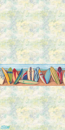 Sims 2 — Surfboard Border No2 by omeninos — Surfboard Wallpaper