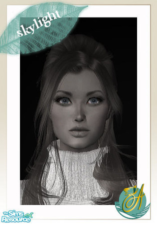 Sims 2 —  by Atracao — Shining, surprised and mysterious eyes bewitch and fascinate. 