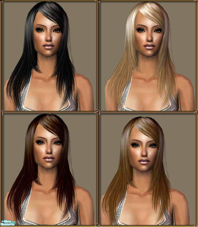 Sims 2 — Cosmo Hair Set by nikisatez05 —  