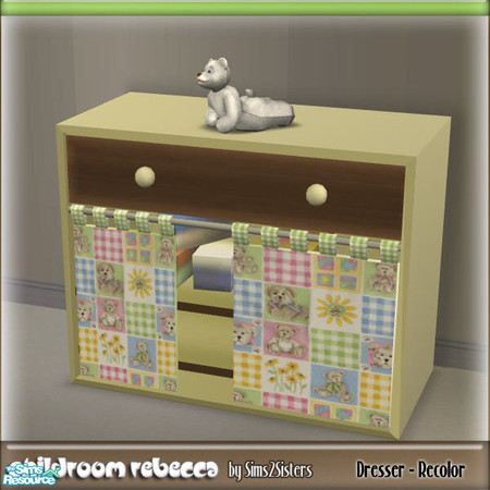 Sims 2 — S2S Childroom Rebecca - Dresser - Recolor by sims2sisters — 
