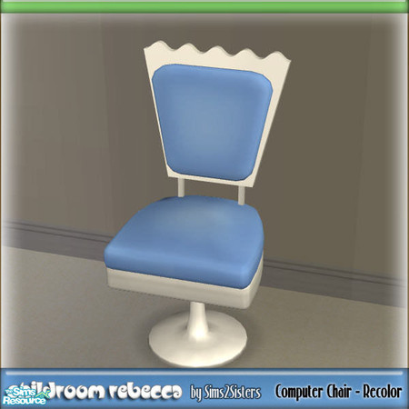 Sims 2 — S2S Childroom Rebecca - Computer Chair - Recolor by sims2sisters — 