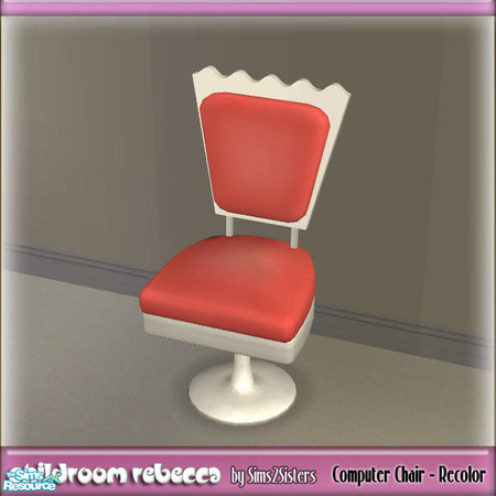 Sims 2 — S2S Childroom Rebecca - Computer Chair - Recolor by sims2sisters — 