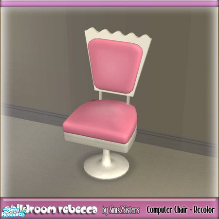 Sims 2 — S2S Childroom Rebecca - Computer Chair - Recolor by sims2sisters — 