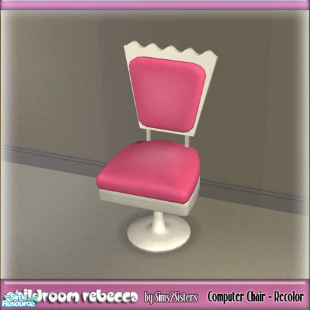 Sims 2 — S2S Childroom Rebecca - Computer Chair - Recolor by sims2sisters — 