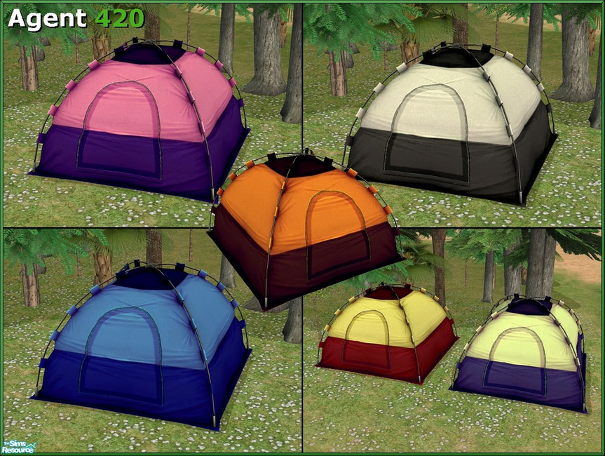 The Sims Resource A420 Action Tent Adventure Pack