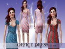 Sims 3 — Office dress by st3fa — Hope you like it!