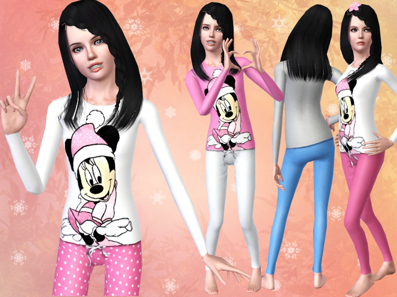 The Sims Resource Cute Sleepwear Teens