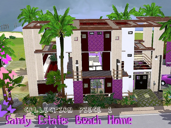 Sims 3 — Sandy Estates Beach Home Rental by Pink3_Princess — Welcome to Sandy Estates! This lot is the perfect vacation