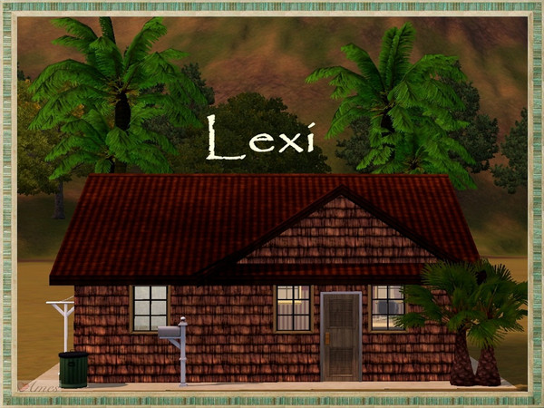 Sims 3 — Lexi- Starter NO CC by aamorgan05 — Lexi 1 bed room 1 bath beach shack :) enjoy! ~hugs