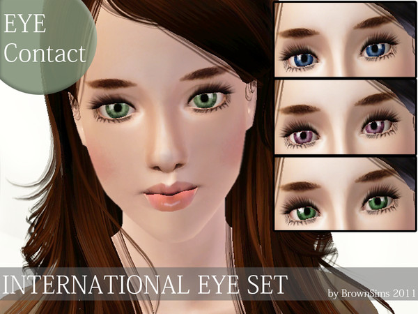Sims 3 — Eye Contact by Brown_Sims — 4 recolor!