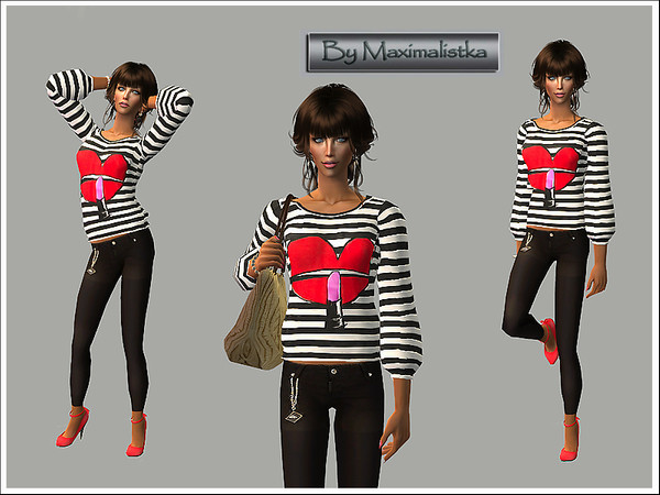Sims 2 — MXM My December Collection - Lips by MAXImalistka — AF everyday