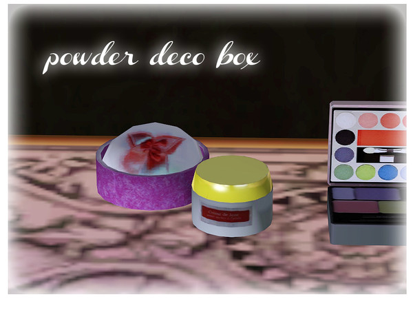 Sims 3 — powder 1 deco  le boudoir suite by jomsims — powder 1 deco le boudoir suite