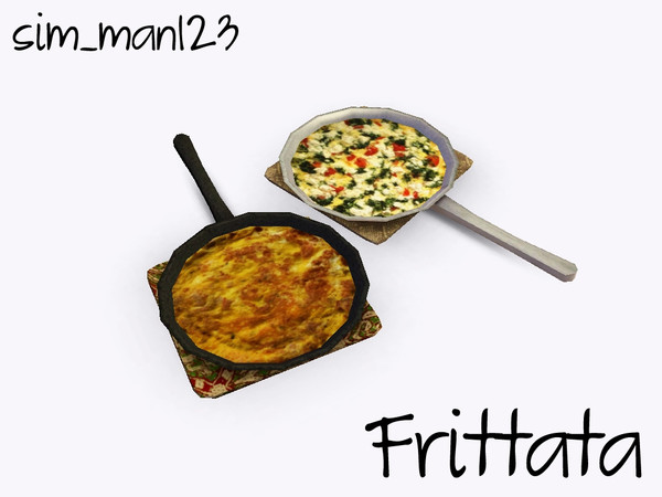 Sims 3 — Frittata by sim_man123 — Frittata, made by sim_man123 from TSR. TSRAA. Deco Only.