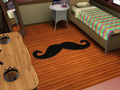 Sims 3 — Moustache Rug by GabbieJoy2 — Moustache Rug by Gabbie Joy
