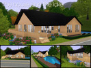 Sims 3 — The house and the lake by screamxdown2 — The perfect house to enjoy nature and technology.