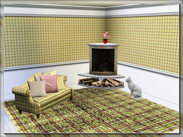 Sims 3 — marcorse_handkerchief check 1 by marcorse — Not a gingham, nor a plaid . . these useful little patterns are