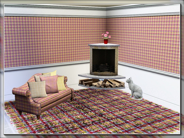 Sims 3 — marcorse_handkerchief check 3 by marcorse — A colourful handkerchief check in shades of pink, blue, green,