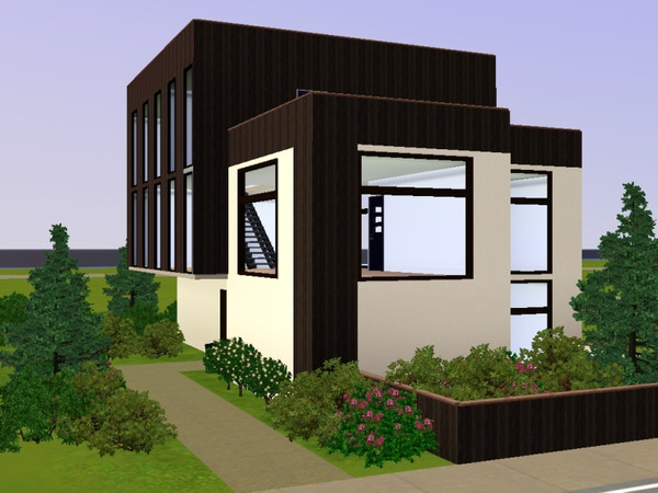 Sims 3 — House 23 by Ktosiu111 — 3 bedrooms, 3 bathrooms, 2 livingrooms, diningroom, kitchen
