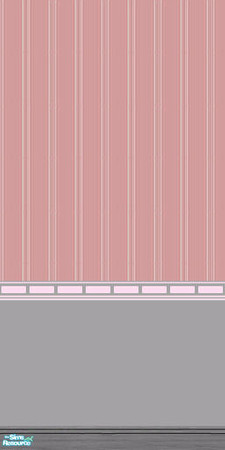 Sims 2 — Pink Stripe by cariadbach — Elegant Pink Stripe Wallpaper