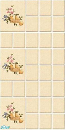 Sims 2 — Kitchen tiles set  - Garden7 by Ktosiu111 — xxx