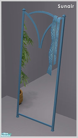 Sims 2 — Sunair T531 CSM Wall Mirror (blue) by Sunair — Sunair T531 CSM Wall Mirror (blue) of CSM Teenager Room B -